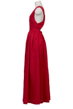 Load image into Gallery viewer, Back-Cross Long Dress | Shell White