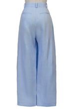 画像をギャラリービューアに読み込む, Gathered Pleated Wide-Leg Pants | Stone