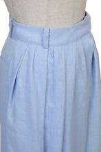 画像をギャラリービューアに読み込む, Gathered Pleated Wide-Leg Pants | Sea Blue