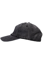 Load image into Gallery viewer, MYLAN Logo Denim Cap | Black Denim