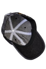 Load image into Gallery viewer, MYLAN Logo Denim Cap | Black Denim