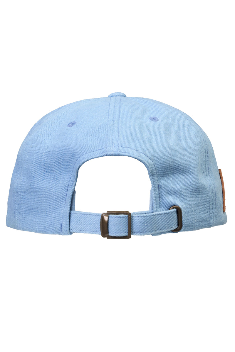 MYLAN Logo Denim Cap | Sea Blue Denim – MYLAN ONLINE SHOP