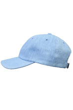 Load image into Gallery viewer, MYLAN Logo Denim Cap | Sea Blue Denim