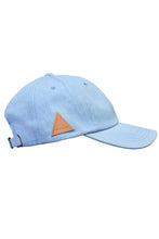 Load image into Gallery viewer, MYLAN Logo Denim Cap | Sea Blue Denim
