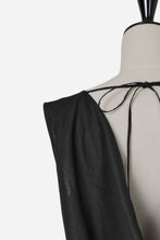 画像をギャラリービューアに読み込む, Open-Back Draped Sleeveless Dress | Lemon