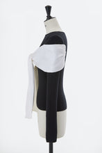 画像をギャラリービューアに読み込む, Cashmere Knit with Silk Ribbon | Stone