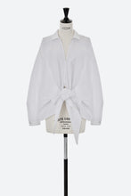 画像をギャラリービューアに読み込む, Tie-Front Shirt | Citrine
