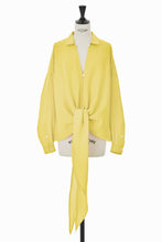 画像をギャラリービューアに読み込む, Linen Tie-Front Shirt | Citrine