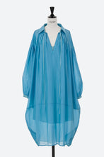 画像をギャラリービューアに読み込む, Crinkle Tunic Dress | Sea Blue