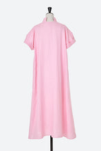 画像をギャラリービューアに読み込む, V-neck Dress | Shell White