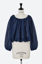 画像をギャラリービューアに読み込む, Crinkle Blouse | Navy