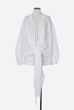 画像をギャラリービューアに読み込む, Linen Short Pants | Shell White