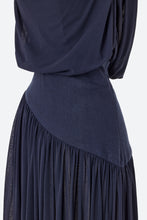 画像をギャラリービューアに読み込む, Gathered Off-Shoulder Dress | Sea Blue