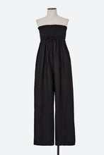 画像をギャラリービューアに読み込む, Shirred Gathered Strapless Jumpsuit | Stone