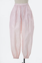 Load image into Gallery viewer, Silk Gathered Pants | Rose