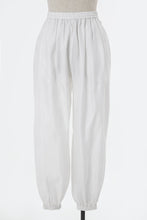 画像をギャラリービューアに読み込む, Silk Gathered Pants | Shell White