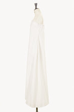 Load image into Gallery viewer, Silk Bear Top Long Dress | Shell White