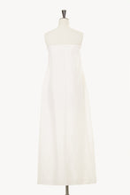 Load image into Gallery viewer, Silk Bear Top Long Dress | Shell White