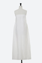 Load image into Gallery viewer, Silk Bear Top Long Dress | Shell White
