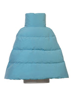 画像をギャラリービューアに読み込む, Poncho Down Coat | Sea Blue