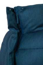 画像をギャラリービューアに読み込む, Tweed Poncho Down Coat | Forest