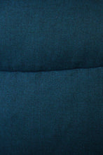 画像をギャラリービューアに読み込む, Tweed Poncho Down Coat | Sea Blue