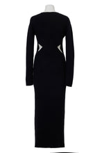 画像をギャラリービューアに読み込む, Cashmere Back Cross Rib Knit Dress | Pearl