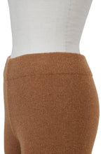 Load image into Gallery viewer, Cashmere Side Slit Rib Knit Pants | Indigo