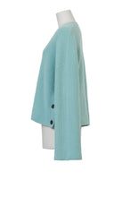 画像をギャラリービューアに読み込む, Cashmere Side Button Knit | Ruby