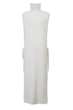 画像をギャラリービューアに読み込む, Cashmere Knit Poncho Stole | Pearl