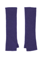 画像をギャラリービューアに読み込む, Cashmere Knit Fingerless Gloves | Orchid