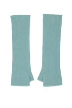 画像をギャラリービューアに読み込む, Cashmere Knit Fingerless Gloves | Mint