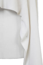 画像をギャラリービューアに読み込む, Cashmere 2 way poncho Knit | Pearl