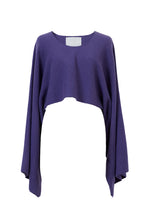 画像をギャラリービューアに読み込む, Cashmere 2 way poncho Knit | Orchid