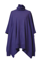 画像をギャラリービューアに読み込む, Cashmere Knit Poncho Top | Orchid