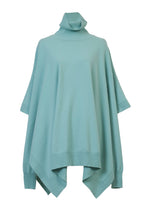 画像をギャラリービューアに読み込む, Cashmere Knit Poncho Top | Mint