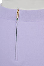 Load image into Gallery viewer, Cashmere Wool Knit Slit Long Skirt | Pearl