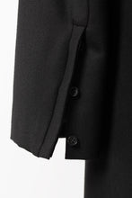 Load image into Gallery viewer, V Neck Wool Coat | Noir