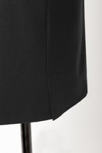 Load image into Gallery viewer, V Neck Wool Coat | Noir