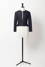 Load image into Gallery viewer, Collarless Shaped Jacket | Class Blue