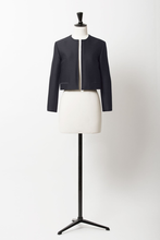 Load image into Gallery viewer, Collarless Short Jacket | Class Blue