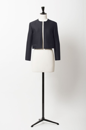 Collarless Short Jacket | Class Blue – MYLAN ONLINE SHOP