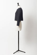 Load image into Gallery viewer, Collarless Short Jacket | Class Blue
