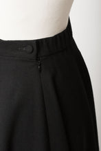 Load image into Gallery viewer, Wool Flare Skirt | Noir