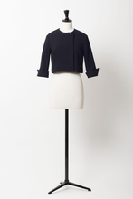 Load image into Gallery viewer, Collorless Short Jacket | Class Blue