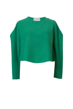 画像をギャラリービューアに読み込む, Cashmere A-Line Rib Top | Mint