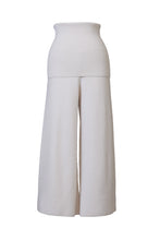 Load image into Gallery viewer, Cashmere Rib Hi Waist Pants | Shell White