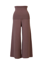 Load image into Gallery viewer, Cashmere Rib Hi Waist Pants | Sand Beige