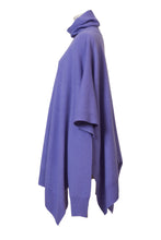 画像をギャラリービューアに読み込む, Cashmere Poncho Top | Sea Blue
