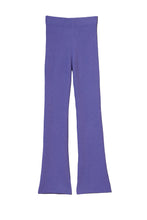Load image into Gallery viewer, Cashmere Rib knit Pants | Lilac